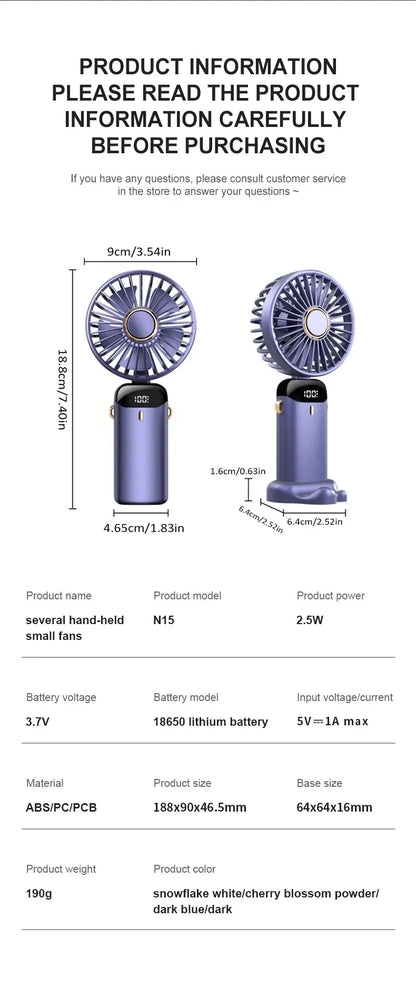 Portable Mini Neck Fan